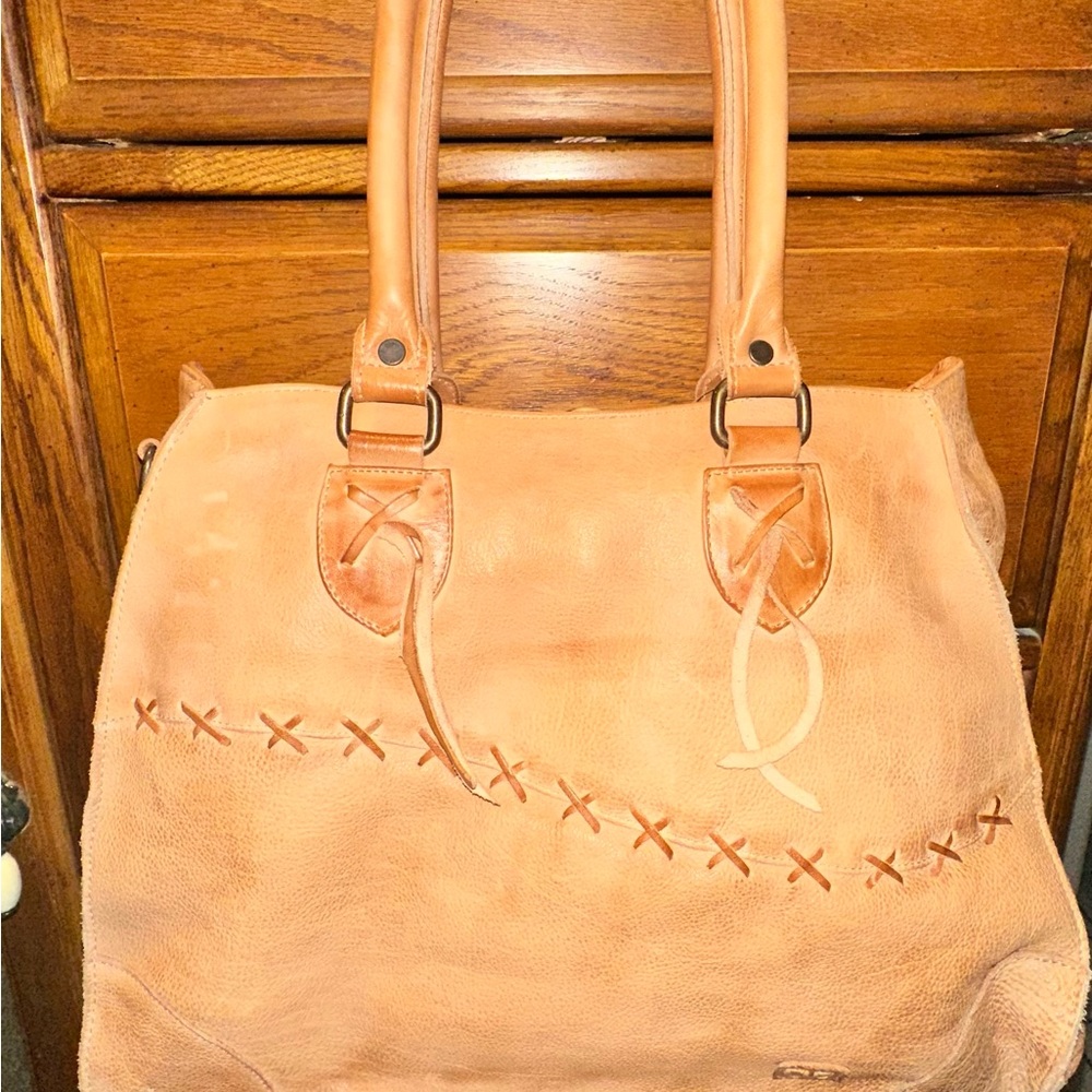 Tan Leather Women's Bag